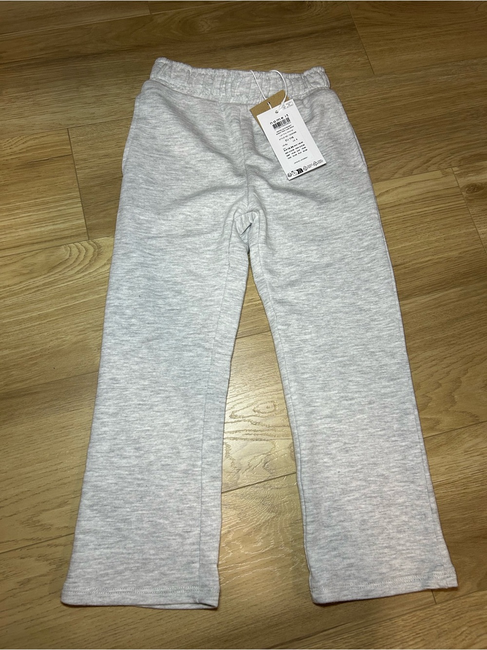 Kids Light Gray Pull-On Jogger Pants